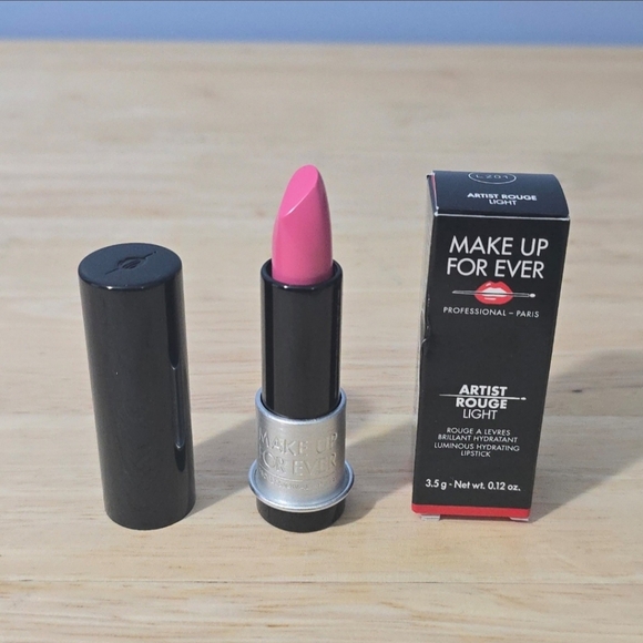 Makeup Forever Artist Rouge Light Lipstick L201 Candy Pink NIB - Picture 1 of 6